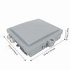 12 Core Fiber Optical Terminal Box Waterproof Distribution Enclosure  Telecommunication Networks