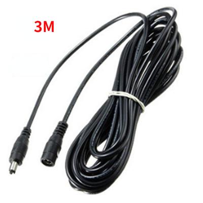 3M 12V CCTV DC Кабель питания Удлинитель Адаптер Мужской/Женский 5,5 мм x 2,1 мм