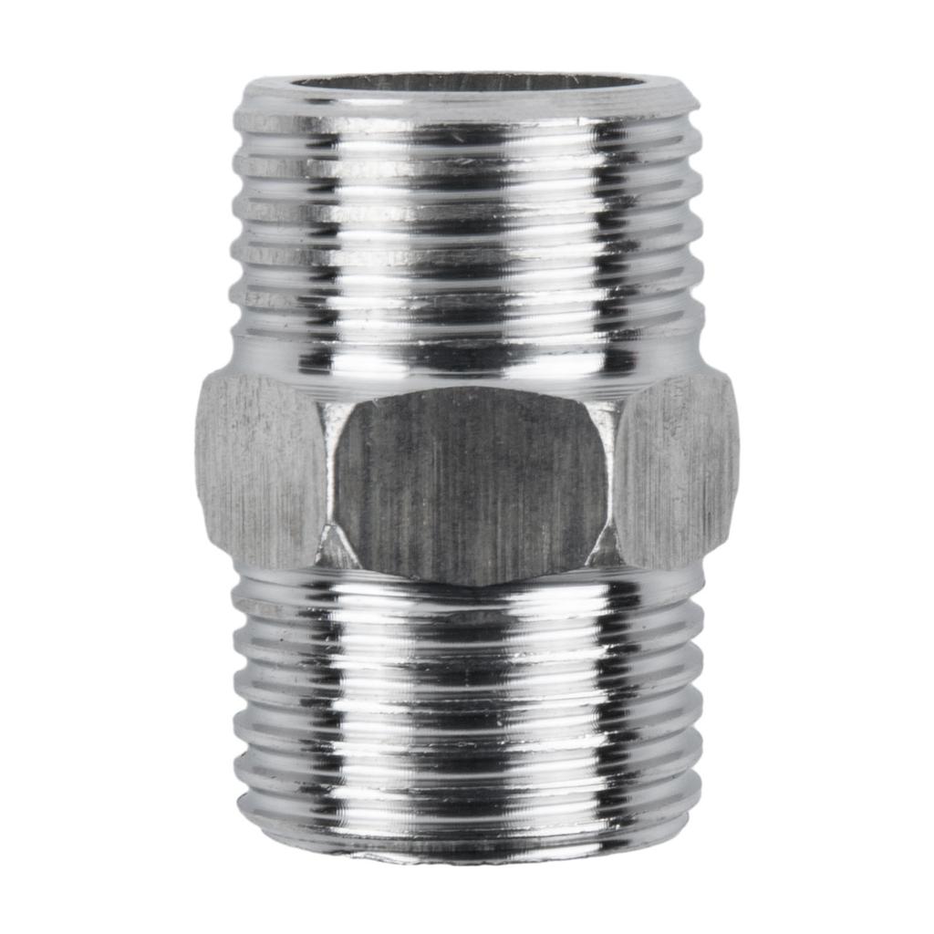 Shower Connector Shower Hose Extend Chrome Brass G1/2