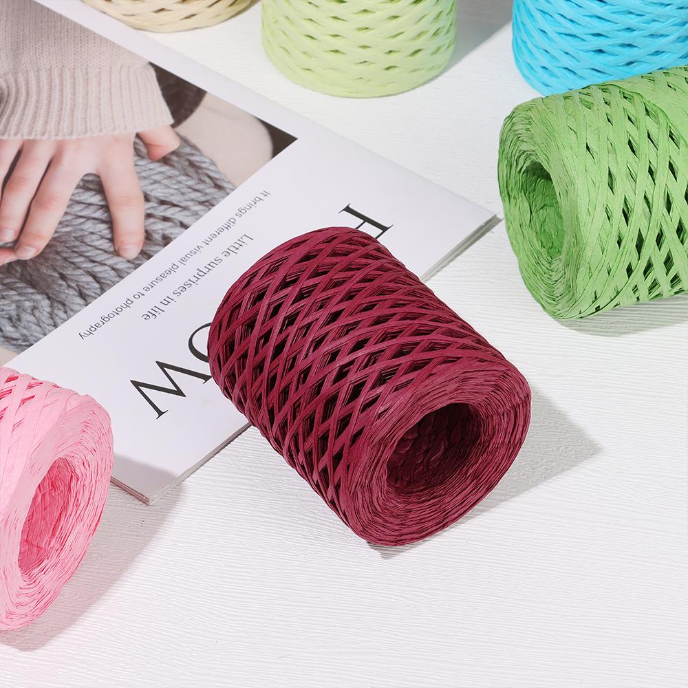 Baking Packaging Lafite Paper Rope Manual Braided Rope Decorative Rope Packaging Tape