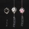 Japanese Style Cute Cat Paw Glass Wind Chime DIY Hand-painted Small Goldfish Birthday Gift Outdoor Garden Decoration Pendant