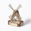 Деревянная 3D-головоломка «Ветряная мельница» для самостоятельной сборки