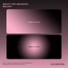 Morandi Black and Pink Gradient Extra-Large Mouse Pad for Esports and Office Desks