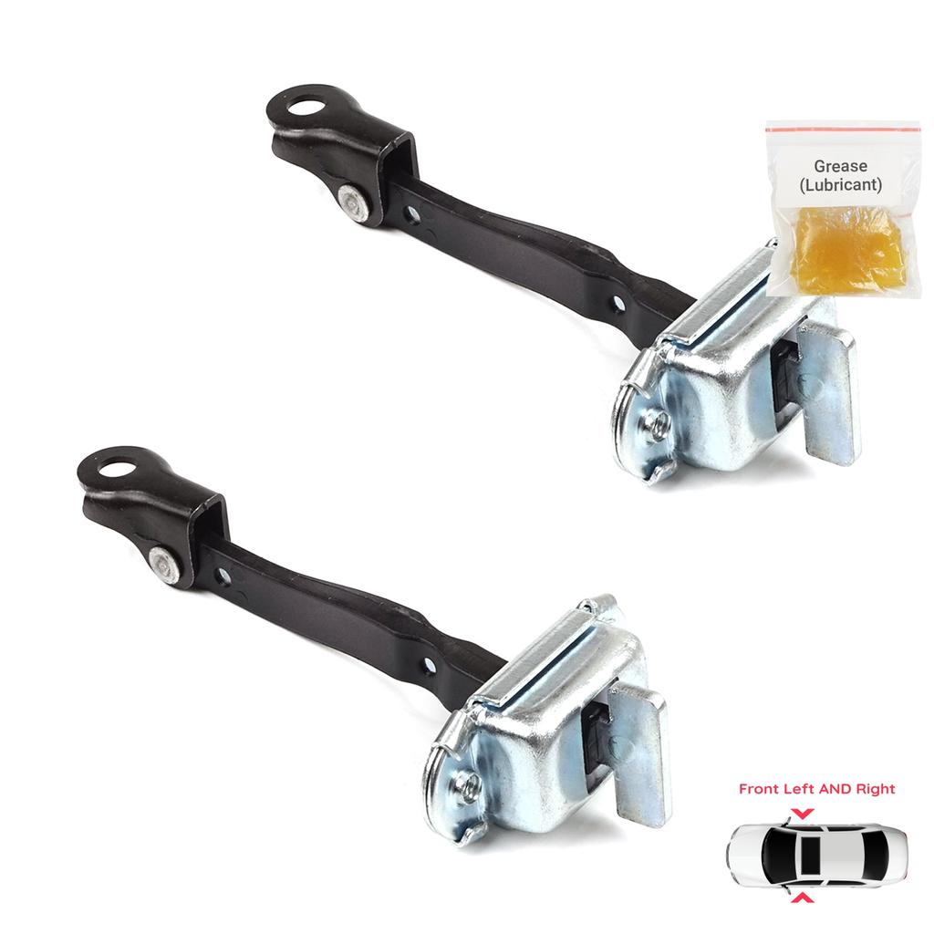 EDP1354-1 2 Pieces Front Door Hinge Brake Stop Check Strap Limiter for Toyota Hilux MK7 N1 N2 N3 Fortuner MK1 N5 N6 2004-2015 686100K012