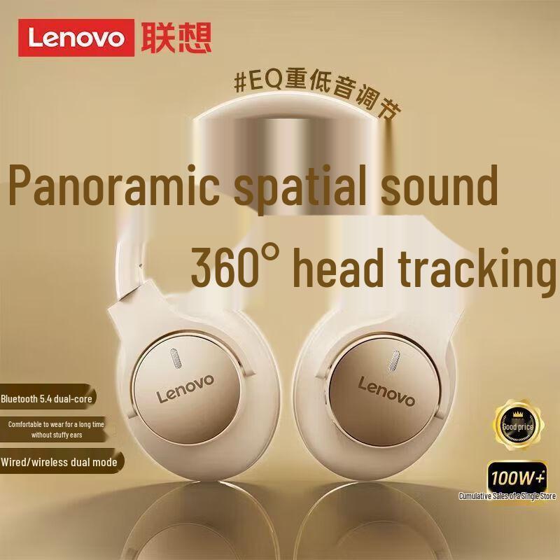Lenovo EH150 Wireless Noise-Cancelling Bluetooth Headphones