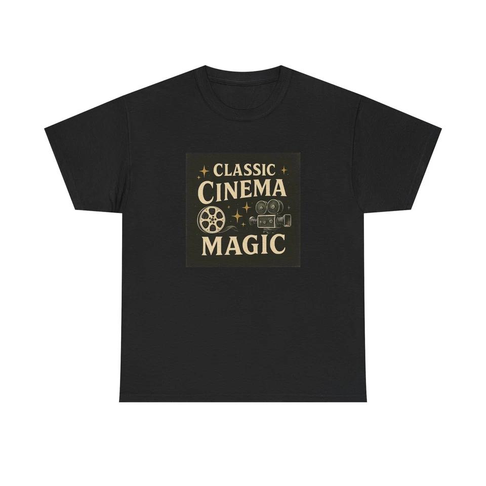 Unisex Adult T Shirt Classic Cinema Magic Reel Stars Forever