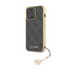 Guess 4G Charms Collection - Etui Iphone 14 Pro (Szary)