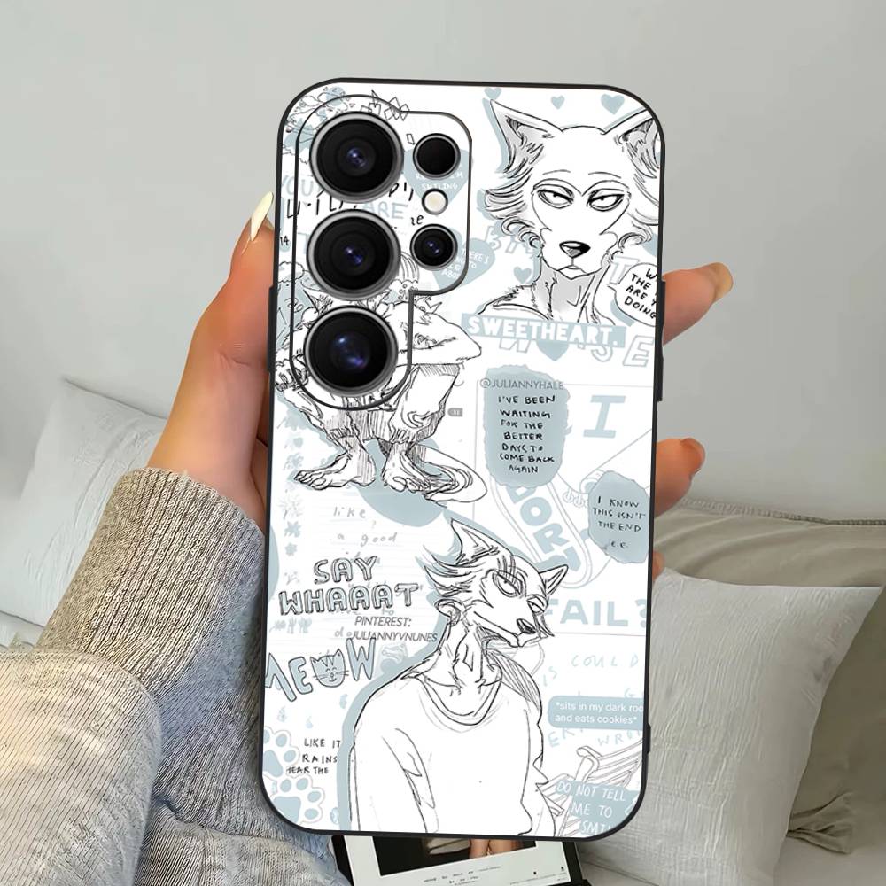 Классический японский аниме B-Beastars Чехол для телефона для Samsung S 24 Fe 25 Ultra Plus 20 Lite 21 30 22 23 24 22 Ultra 5G Fundas