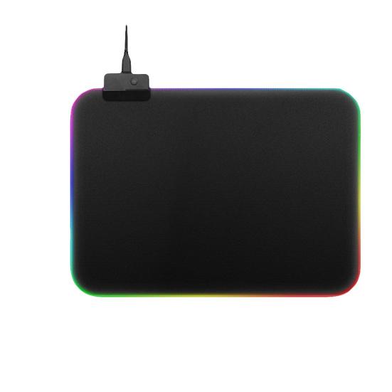 RGB светодиодный светящийся игровой коврик для мыши с подсветкой клавиатуры, нескользящий коврик, одеяло