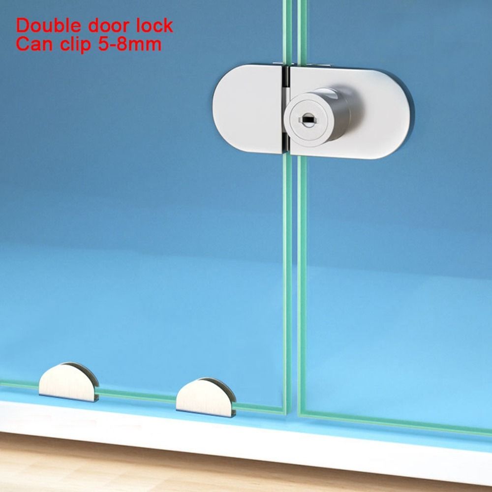 Аппаратное обеспечение из нержавеющей стали, замок для дисплея шкафа, стеклянный дверной замок, набор замков для дверей шкафа