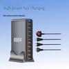 Десятипортовый GaN-зарядник 5C5A PD140W: Высокомощная быстрая зарядка нескольких устройств с совместимостью с EU/US/UK/AU