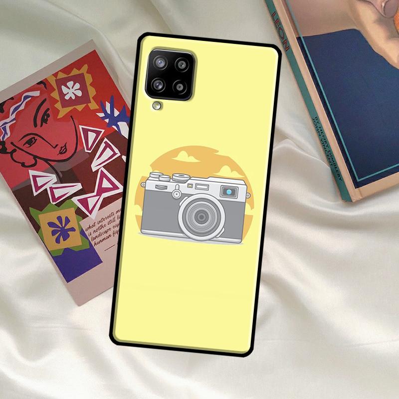 Классический чехол-футляр для объектива камеры для Samsung Galaxy A54 A06 A05 A16 A26 A36 A56 A53 A32 A52 A33 A13 A55 A35 A15 A14 A34