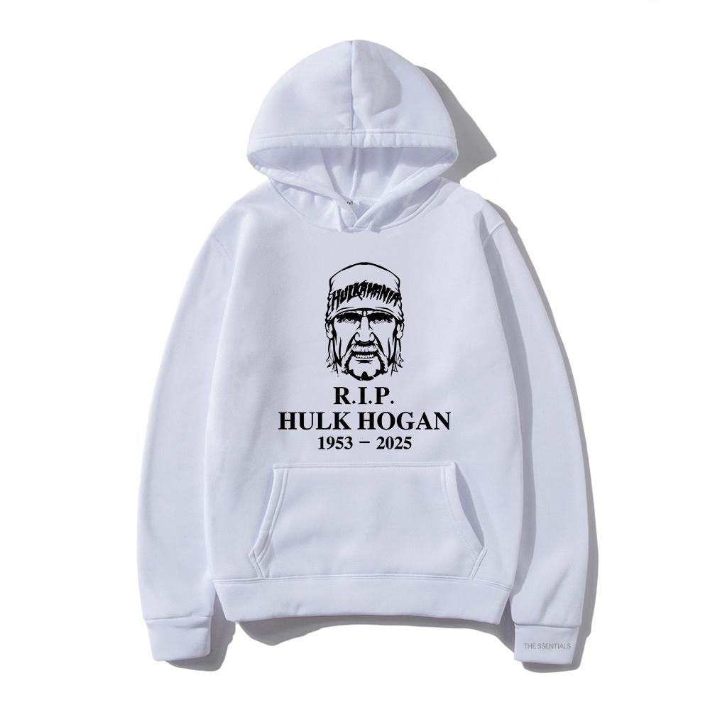 RIP Hulk Hogan Hoodie 2025 Classic Men/women Hoodies Harajuku Winter Clothes for Lover Days Gifts Pullover Sweatshirt Vintage