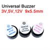 10PCS Universal Buzzer 3V 6V 12V 9mm*5.5mm 9055 Active Alarm Buzzer 85dB TMB09A03 TMB09A05 TMB09A12 Magnetic Integrated Active Electronic Buzzer