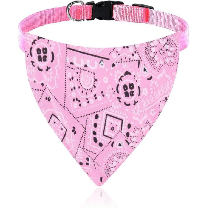 Adjustable Dog Bandana for Boy Girl Red Dog Handkerchief for Halloween Bandanas for Puppy Bandanas for Boys Girls Pet Neck Scarf for Cat Puppy