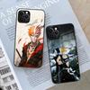 Чехол для телефона Bleach Kurosaki Ichigo для Iphone 17 16 Air 15 14 12 11 13 Pro Max Mini X Xr Xs Se Puls стеклянная крышка