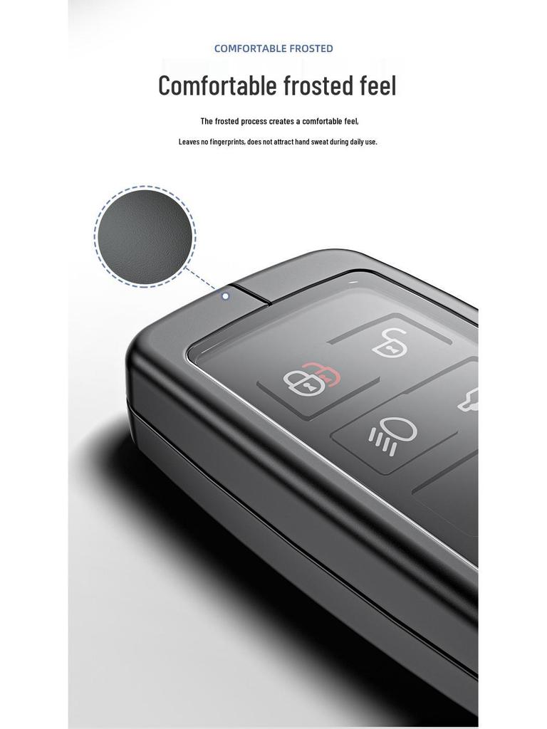 Aluminum Alloy Key Case for 20 Land Rover & Jaguar Models