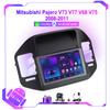Carplay для Mitsubishi Pajero V73 V77 V68 V75 2008-2011 Автомобильный радиоприемник Стерео Мультимедийный проигрыватель Android GPS Навигация WIFI Авторадио
