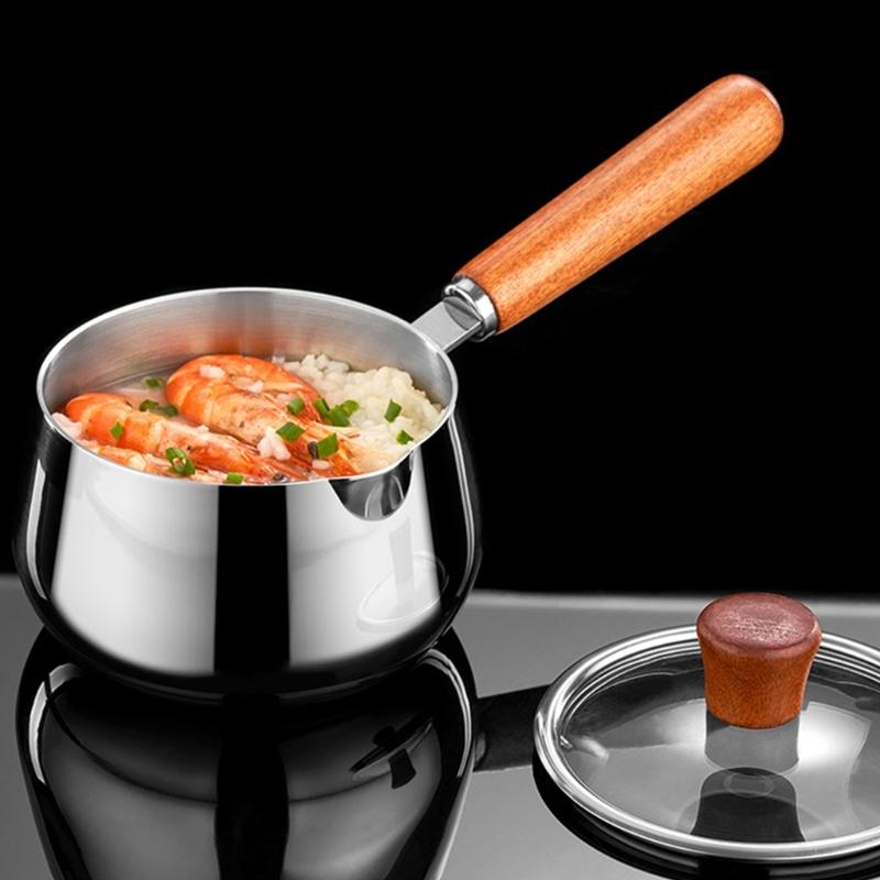Маленькие молочные кастрюли Маленькие соусники Кастрюли для готовки Кастрюли для готовки из нержавеющей стали 316 с ручкой Подходят для любителей готовить