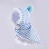 Winter Pet Parrot Cape Plaid Plush Cape Hat Kit New Parrot Clothes  Pet Accessories