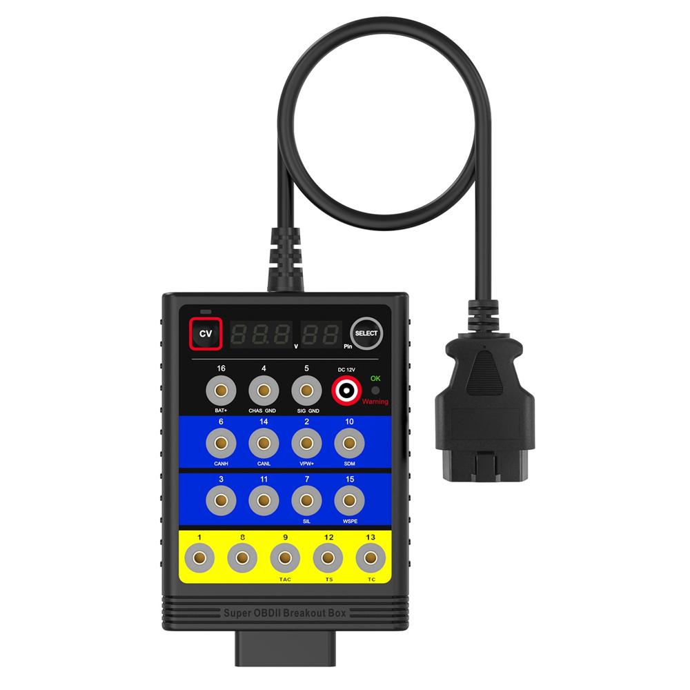 OBD2 Разветвитель Автомобильный Детектор Протокола OBDII 16-контактный Тест CAN Шины Разветвитель