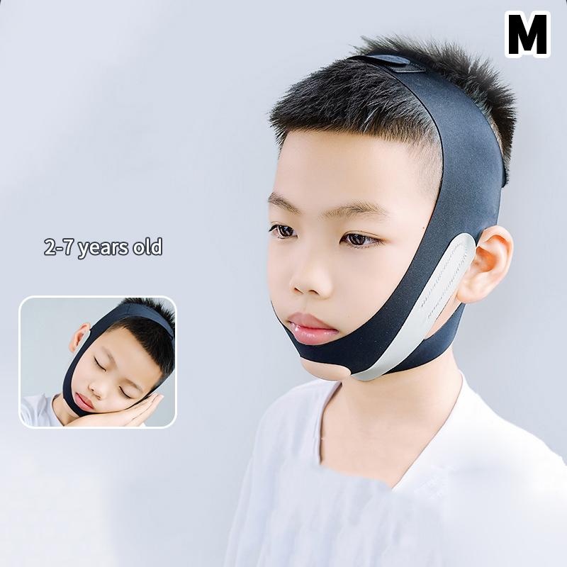 Пояс против храпа Подбородочный ремень Защита для рта Коррекция дыхания с открытым ртом для улучшения здоровья сна Подарок для мужчин и женщин