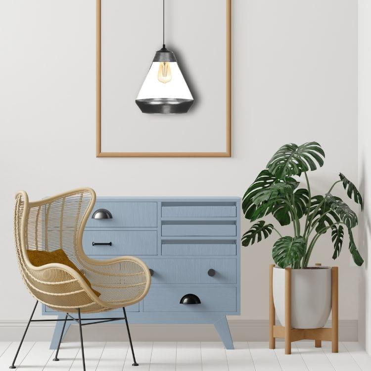 Alfie 1 Hanging Lamp - Gold