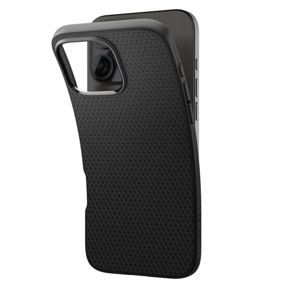 Spigen Liquid Air Case for iPhone 16 Pro - Black