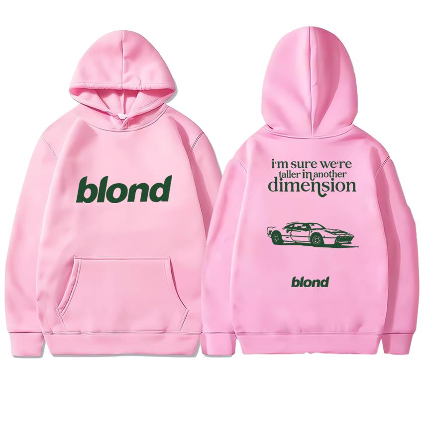 Hot Sale Frank Ocean Blonde Album Double Sided printed Hoodies Men Women harajuku fashion Y2k Sweatshirt Unisex Fleece pullovers