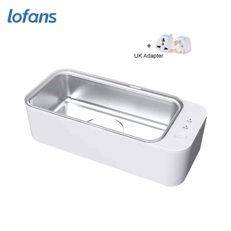 Xiaomi YOUPIN Lofans CS-602 Ультразвуковая чистящая машина Коробка Высокочастотная вибрационная мойка Очиститель для мытья ювелирных изделий, очков, часов