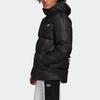 adidas Originals Trefoil Mid Rev Пуховик с двусторонним капюшоном Мужская верхняя одежда Черный FL0009