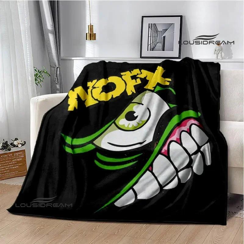 Панк-группа N-NOFX Ретро-принт одеяла детское теплое одеяло мягкое и удобное одеяло домашнее дорожное одеяло подарок на день рождения