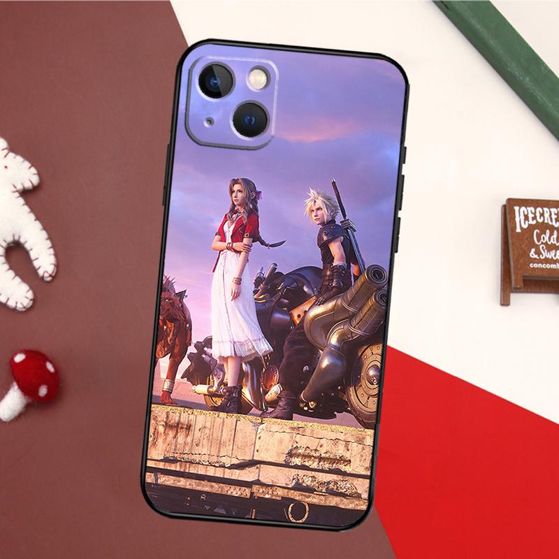 Final Fantasy VII Case For iPhone 13 Pro Max 16 15 11 12 14 17 Pro Max mini 15 16 Plus 16e 17 Air Back Cover