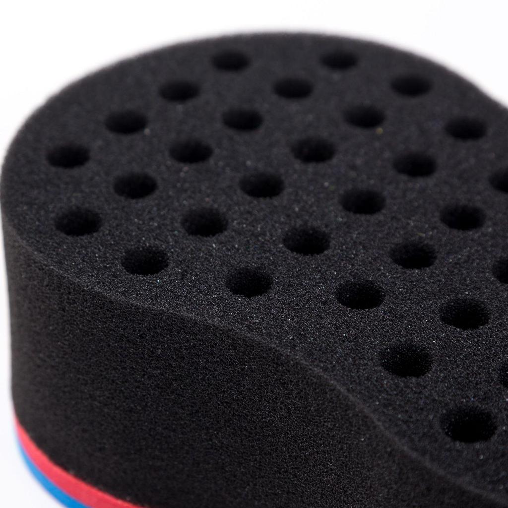 Спонж для завивки кудрявых волос - Чёрный инструмент для завивки в форме восьмёрки