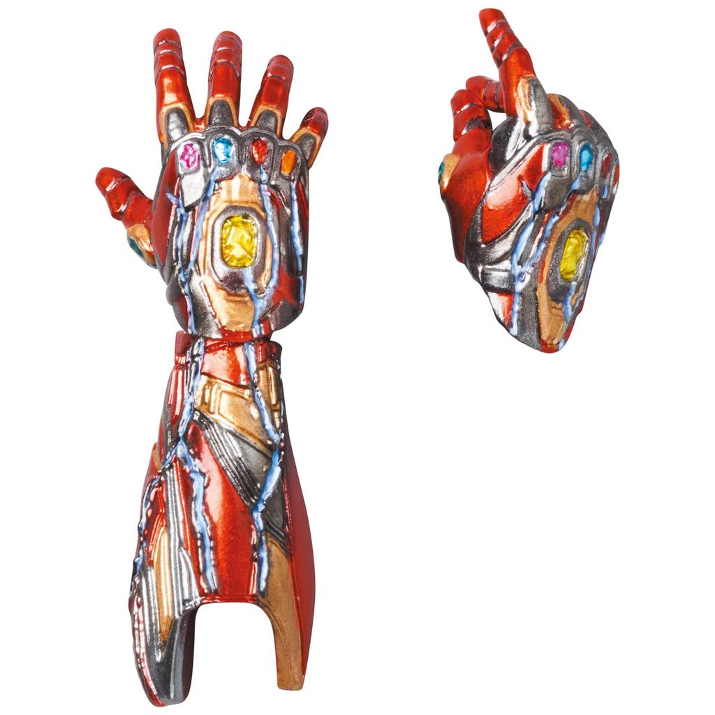 MAFEX IRON MAN MARK85 Iron Man Mark 85 DAMAGE Height 160mm Painted Action Figure No.195 (BATTLE Ver.) Approx. Non-scale