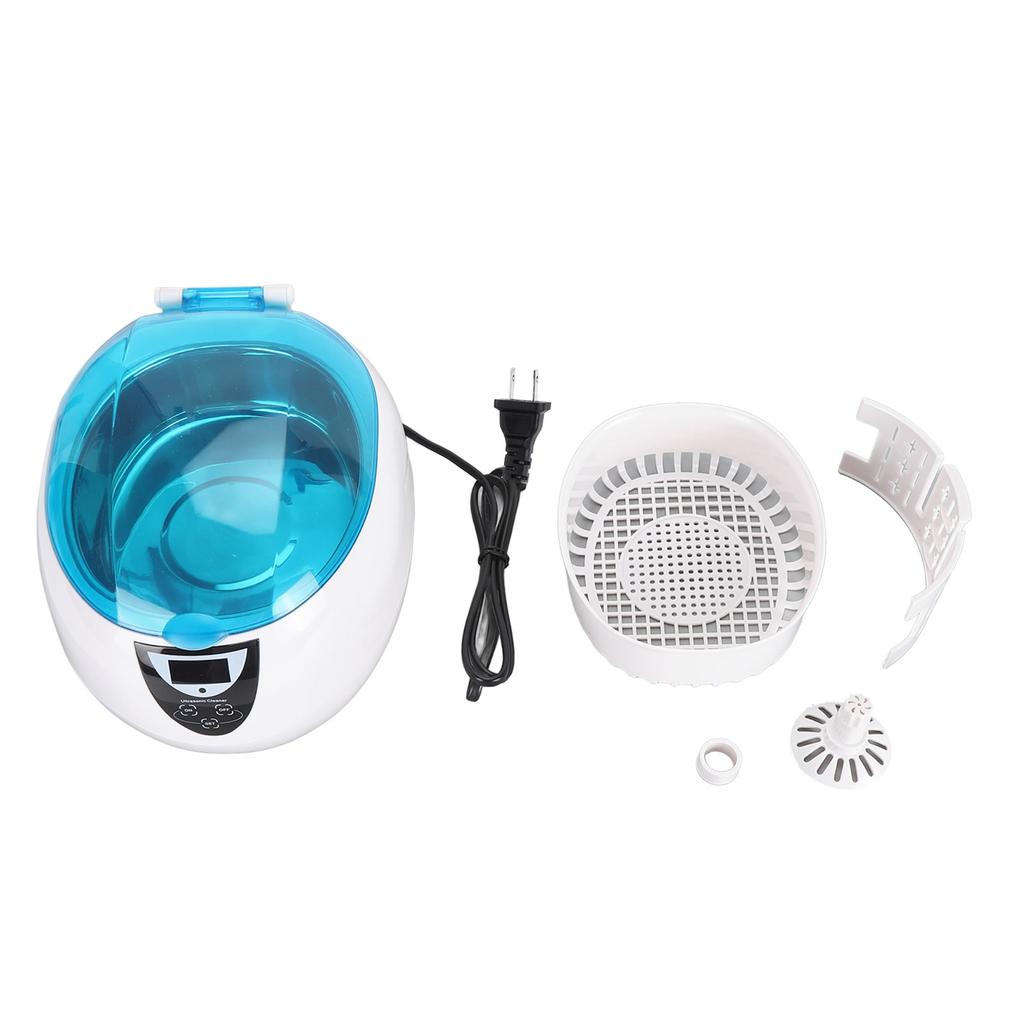 Ultra Sound Jewelry Cleaner 304 Stainless Steel 42KHz 750ML with Timer Jewelry Cleaner Machine For