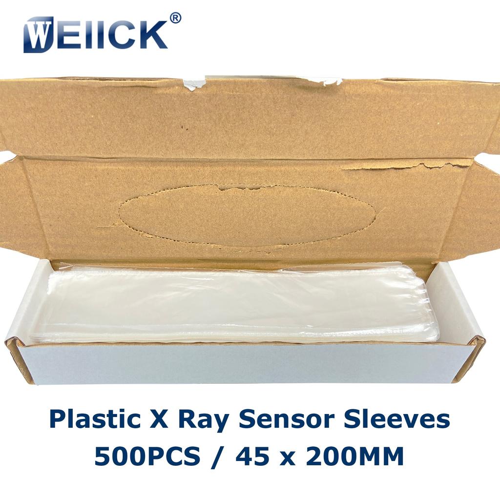 500 шт. новые стоматологические одноразовые пластиковые чехлы для рентгеновского датчика