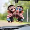 2D Acrylic Cute Monkey Pendant - Multi-Function Car Rearview Mirror, Bag Charm And Home Decoration - Holiday Special