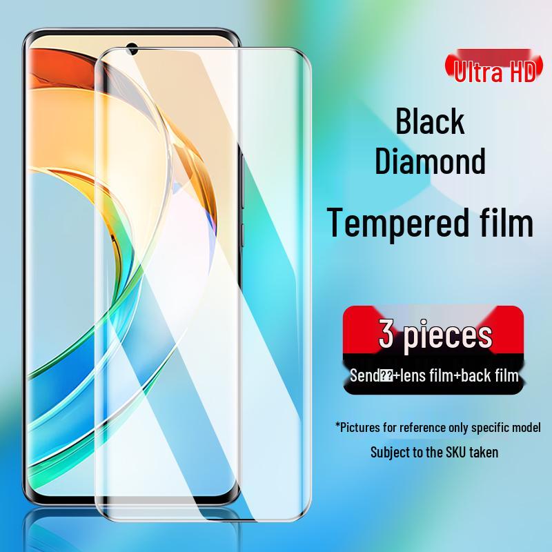 Закаленное стекло для экрана Honor x50, полное покрытие для мобильного телефона Huawei 50x.