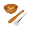 Silicone Face Mask Mixing Bowl Set With Brush Scraper Easy To Clean Multifunctional Facial Mask Bowl