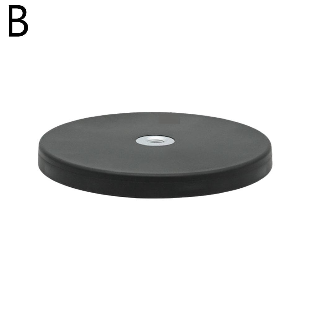 D88mm резиновый магнит M6/M8 с плоским основанием и присоской, устойчивый к царапинам магнит, прочное магнитное резиновое основание, неодим