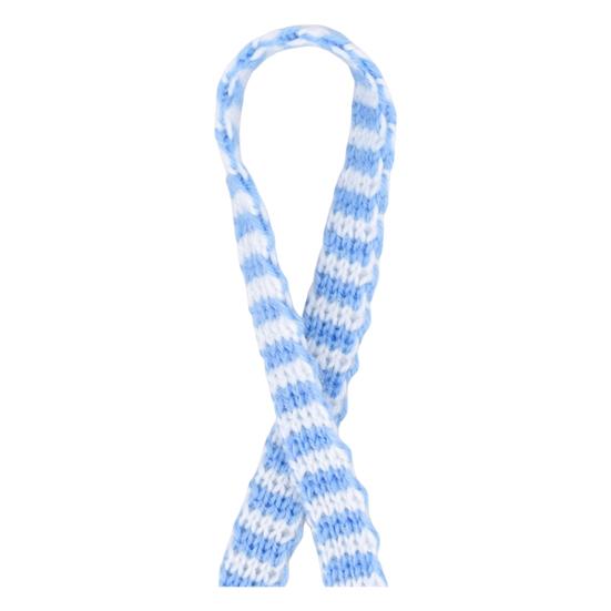 Christmas Knitted Ribbon 9.8Ft DIY Yarn Knit Ribbon Doll Scarf Dual Color Stripe Ribbon Fabric Ribbon for Gift Wrapping Christmas Tree Decor