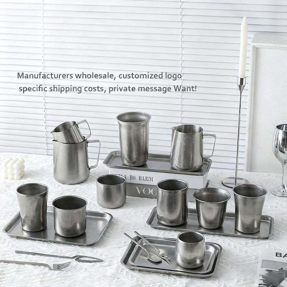 Многофункциональная винтажная металлическая обеденная тарелка, неправильная костяная посуда, ретро тарелки для еды, для обеда