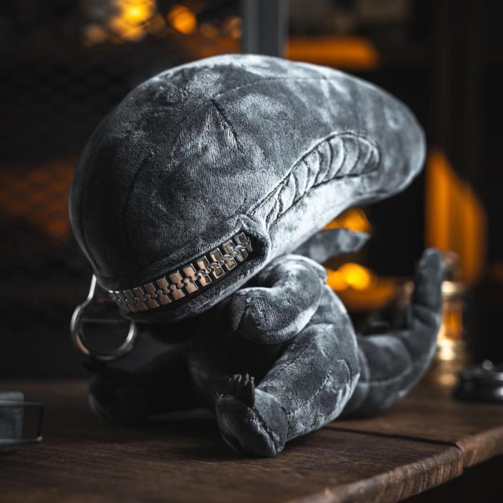 Alien Surrounding Model Ornament Doll Surrounding Zipper Mouth Gift Wallet Doll Alien Doll Pendant Toy