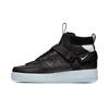 Air Force 1 Mid Utility Black Half Blue Sneakers AQ9758-001