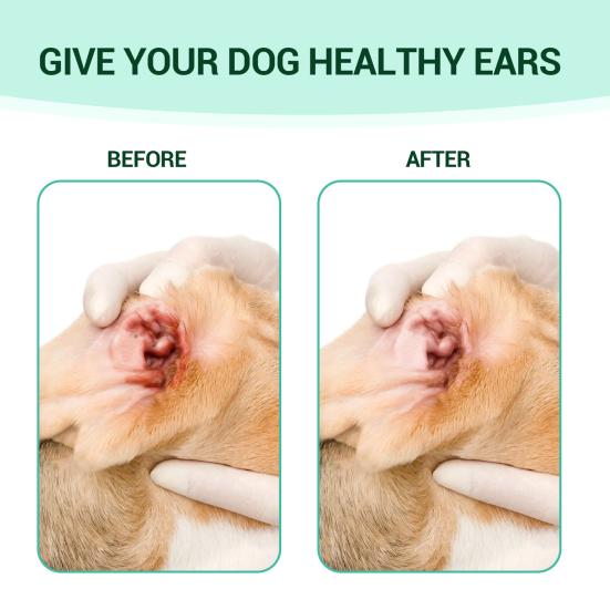 60 мл очиститель для ушей домашних животных, не раздражающий, для кошек и собак, очищающая жидкость, нежная для ушей