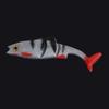 T Tail Artificial Swimbait 3D Eyes Simulated Fake Bait Colorful Artificial Bait  Out Fishing