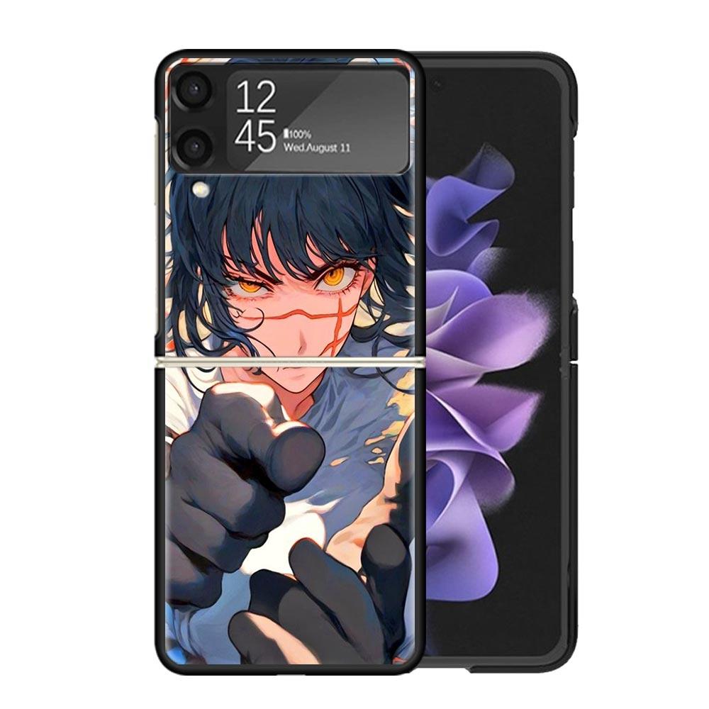 Чехлы C-Chainsaw Mans Yoru War Devil Для Samsung Galaxy Z Flip 4 5 6 7 3 Z Flip7 Flip6 Flip4 Flip5 Flip3 5G Жесткий Ударопрочный Fund