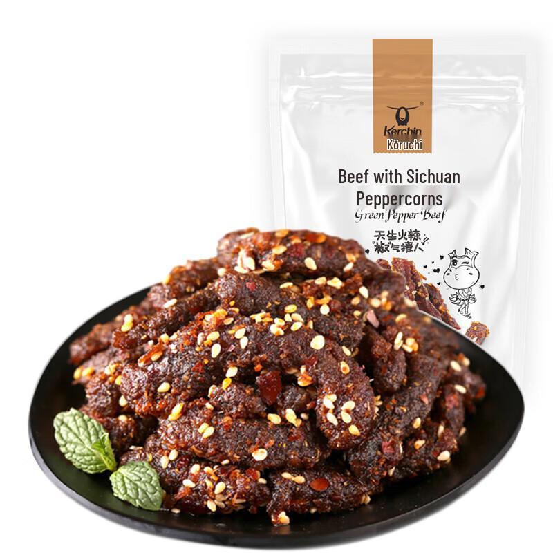 Khorchin Dried Sichuan Peppercorn Beef Snack