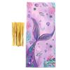 50Pcs Mermaid Party Candy Bags Biscuit Packing Bag Mermaid Birthday Gift Bag